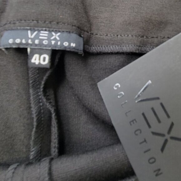 Black Pants Formal Straight Cut Pants - Various Sizes 38, 40, 42, 44, 46, 48 - Picture 9 of 13